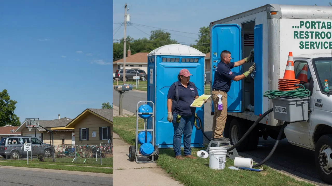 Portable Toilet Rental in Schnellville, IN near me